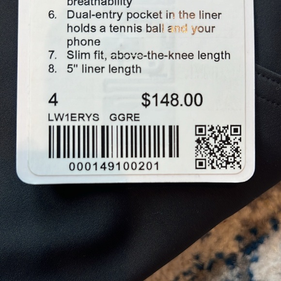 Lululemon Tennis Dress graphite grey size 4 - Picture 6 of 6